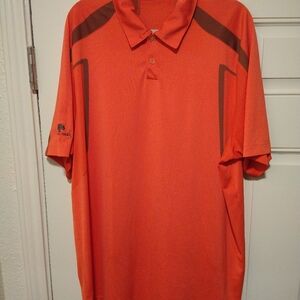 Nike Golf Dri-Fit Short Sleeve Polo Shirt Men's sz XXL Royal Oaks Logo.